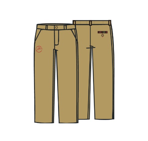Pantalón cámel
